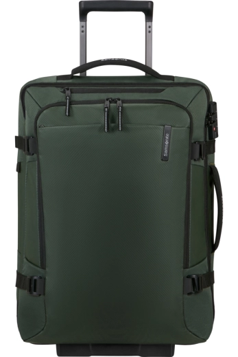 Saco de Viagem Cabine 55cm 2 Rodas Musgo