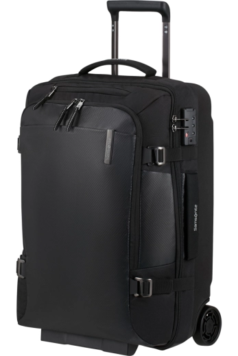 Saco de Viagem Cabine 55cm 2 Rodas Preto