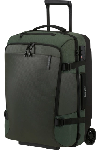 Saco de Viagem / Mochila Cabine 55cm 2 Rodas Musgo