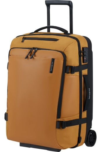 Saco de Viagem / Mochila Cabine 55cm 2 Rodas Amarelo Torrado