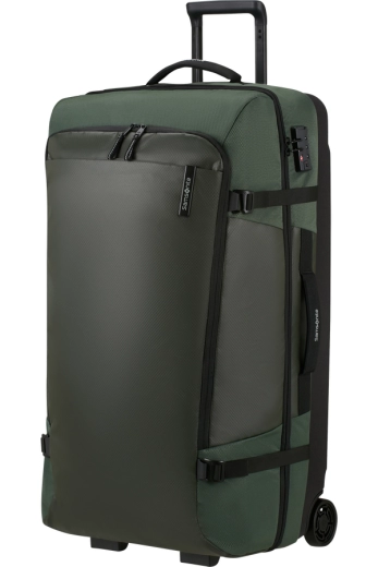 Saco de Viagem Grande 79cm 2 Rodas Musgo