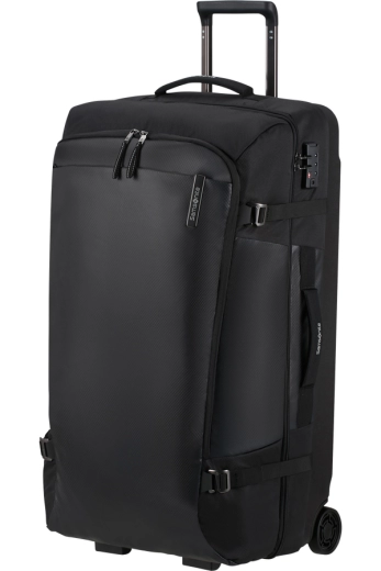 Saco de Viagem Grande 79cm 2 Rodas Preto