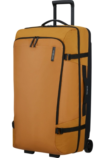 Saco de Viagem Grande 79cm 2 Rodas Amarelo Torrado