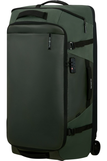 Saco de Viagem Extragrande 84cm 2 Rodas Musgo