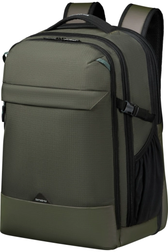 Mochila para Portátil L Expansível Azeitona