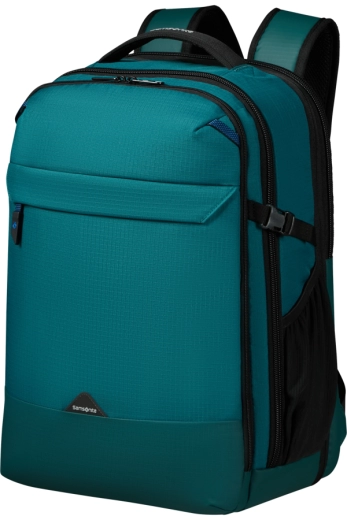 Mochila para Portátil L Expansível Verde-Azulado