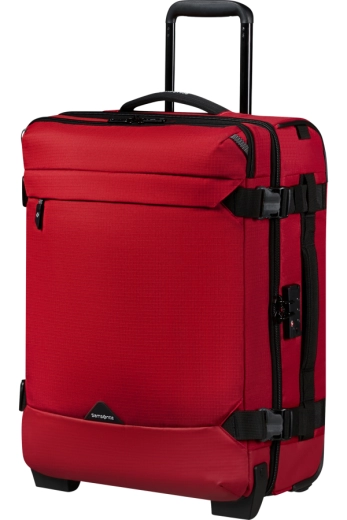 Saco de Viagem / Mochila Cabine 55cm 2 Rodas Vermelho