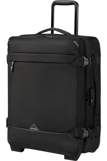 Saco de Viagem / Mochila Cabine 55cm 2 Rodas Preto
