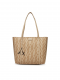 Mala Shopper Logo Bege - Armani Exchange | Mala Shopper Logo Bege | MissCath