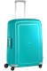 Mala de Viagem Média 69cm c/ 4 Rodas c/ Fechadura Azul Água - Mala de Viagem Média 4 Rodas c/ Fechadura Azul Água - S'Cure