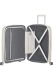 Mala de Viagem Média 67cm Expansível 4 Rodas Creme Salpicos - MISSCATH
