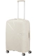 Mala de Viagem Média 67cm Expansível 4 Rodas Creme Salpicos - MISSCATH