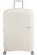 Mala de Viagem Grande 77cm Expansível 4 Rodas Creme Salpicos