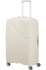 Mala de Viagem Grande 77cm Expansível 4 Rodas Creme Salpicos - MISSCATH
