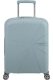 Mala de Cabine 55cm Expansível 4 Rodas Azul-Claro Salpicos