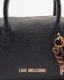 Mala de Mão Logo Lettering Preta - Love Moschino | Mala de Mão Logo Lettering Preta | MissCath