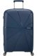 Mala de Viagem Grande 77cm Expansível 4 Rodas Azul-Marinho
