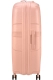 Mala de Viagem Grande 77cm Expansível 4 Rodas Metalizada Pêssego - MISSCATH