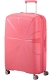 Mala de Viagem Grande 77cm Expansível 4 Rodas Coral - MISSCATH