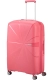 Mala de Viagem Grande 77cm Expansível 4 Rodas Coral - MISSCATH