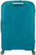 Mala de Viagem Grande 77cm Expansível 4 Rodas Azul-Esverdeado - MISSCATH