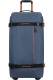 Saco de Viagem Grande 79cm 2 Rodas Azul/Laranja