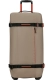 Saco de Viagem Grande 79cm 2 Rodas Bege/Laranja