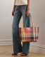 Mala Shopper Reversível Grande Castanha/Multicor - Ralph Lauren | Mala Shopper Reversível Grande Castanha/Multicor | Misscath