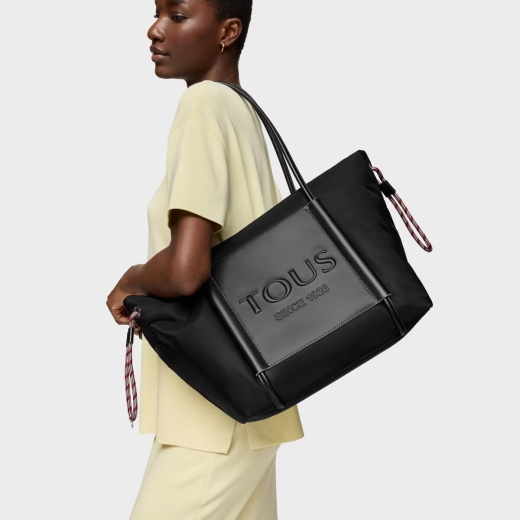 Tote Bag Grande Empire Soft Preta