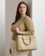 Mala Ombro/Mão Marcy L Castanha - Ralph Lauren | Mala Ombro/Mão Marcy L Castanha | Misscath