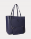 Mala Shopper Cameryn Pebbled Azul - Ralph Lauren | Mala Shopper Cameryn Pebbled Azul | Misscath