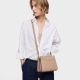 Mala Shopper Pequena Audree Saffiano Taupe - Tous | Mala Shopper Pequena Audree Saffiano Taupe | MISSCATH