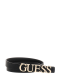 Cinto Lefia com Inscrição de Logo L Preto - Guess | Cinto Lefia L com Inscrição de Logo Preto | Misscath