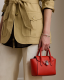 Mala Mão Tanner S Vermelha - Ralph Lauren | Mala Mão Tanner S Vermelha | Misscath