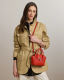 Mala Mão Tanner S Vermelha - Ralph Lauren | Mala Mão Tanner S Vermelha | Misscath