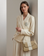 Mala Mão M Schylar Amarela/Branca - Ralph Lauren | Mala Mão M Schylar Amarela/Branca | Misscath