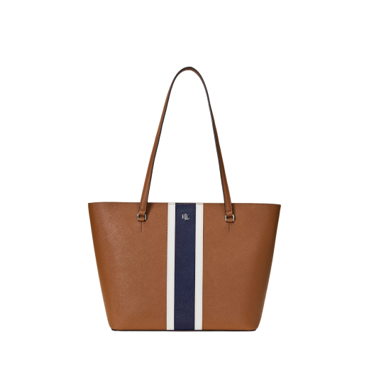 Mala Shopper Karly M Castanha/Azul/Branca