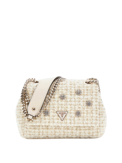 Minimala Tiracolo Everlee Tweed Creme