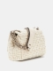 Minimala Tiracolo Everlee Tweed Creme - Guess | Minimala Tiracolo Everlee Tweed Creme | MISSCATH