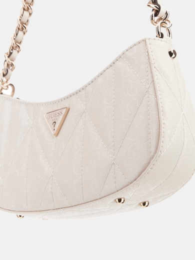 Minimala de Ombro Aldina Logo 4G Creme