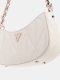 Minimala de Ombro Aldina Logo 4G Creme - Guess | Minimala de Ombro Aldina Logo 4G Creme | MISSCATH
