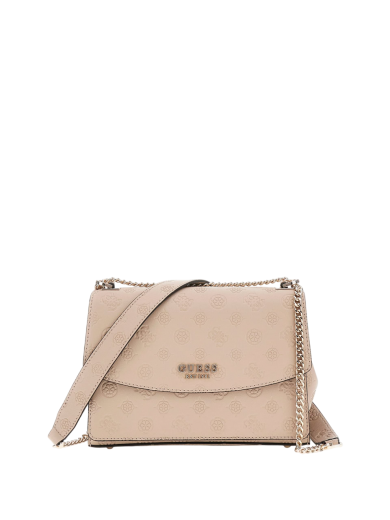 Mala Tiracolo Phoebe 4G Logo Peony Bege