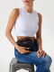 Minimala Tiracolo Phoebe 4G Logo Peony Preta - Guess | Minimala Tiracolo Phoebe 4G Logo Peony Preta | MISSCATH