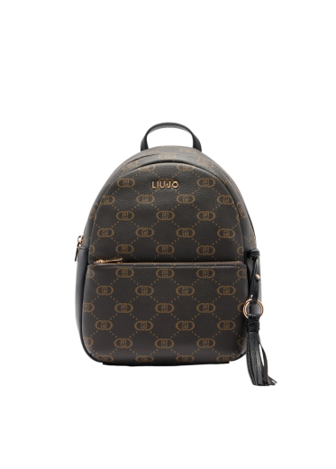 Mochila Logo Preta