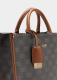 Mala Shopper Média Liu Jo Better Preta/Castanha - Liu Jo | Mala Shopper Média Liu Jo Better Preta/Castanha | Misscath