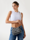 Minimala Tiracolo Everlee Tweed Preta - Guess | Minimala Tiracolo Everlee Tweed Preta | MISSCATH
