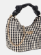 Mini Hobo Mirema Entrançada Preta - Guess | Mini Hobo Mirema Entrançada Preta | MISSCATH