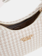 Mini Hobo Mirema Entrançada Branca - Guess | Mini Hobo Mirema Entrançada Branca | MISSCATH