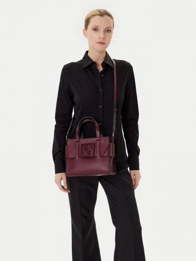 Bolsa Tiracolo Armani Exchange Feminina Vermelha