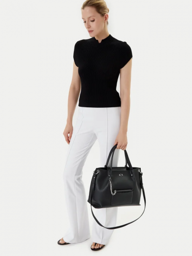 Mala Shopper Armani Exchange Feminina Preta